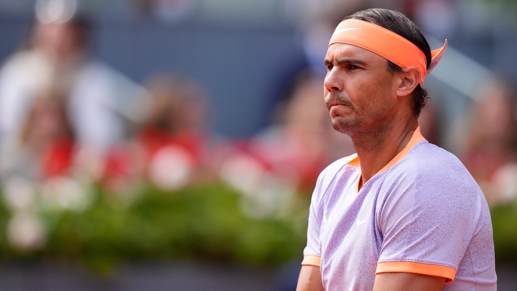 Rafa Nadal, antes de comenzar un partido. (Europa Press)