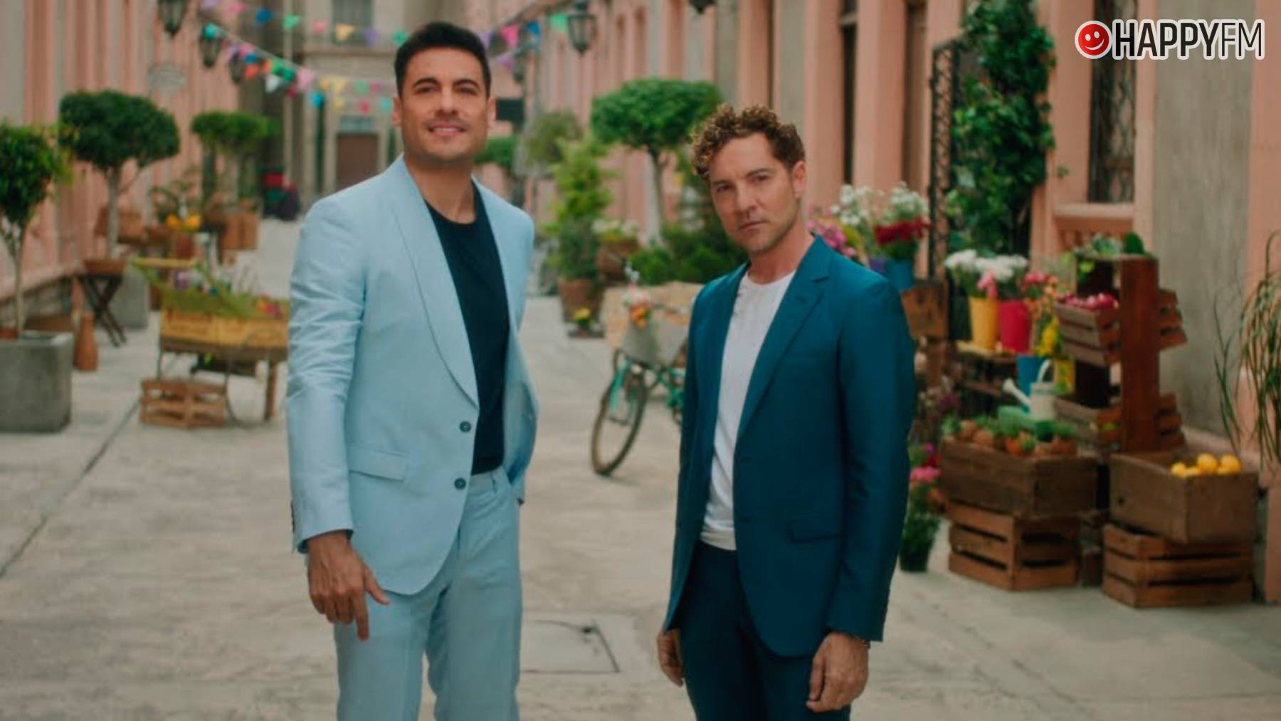 David Bisbal y Carlos Rivera.