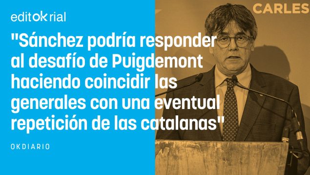 Sánchez-Puigdemont, partida de póker con elecciones dobles al fondo