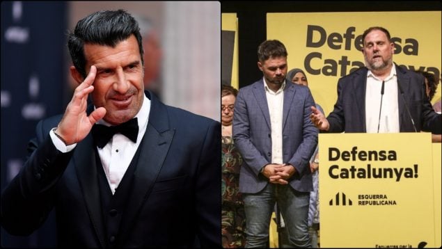 Luis Figo, Gabriel Rufián