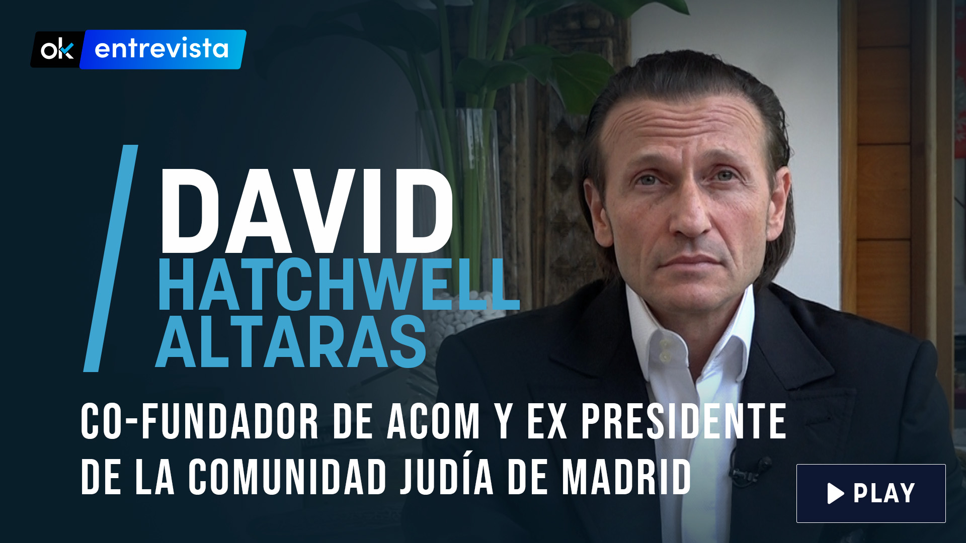 El ex presidente de la Comunidad Judía de Madrid, David Hatchwell Altaras