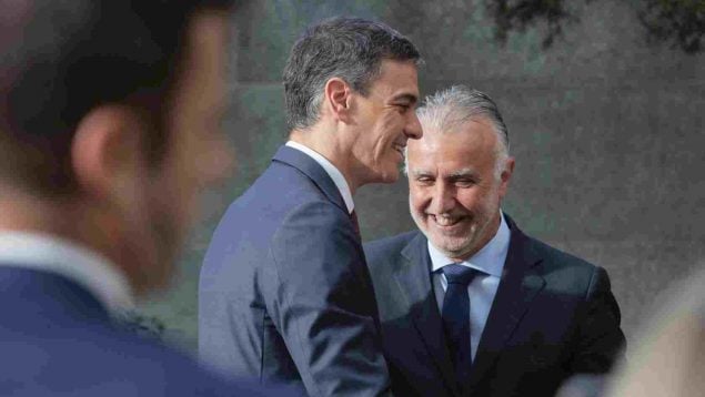 Aragón bilateral, Pedro Sánchez, Ángel Víctor Torres