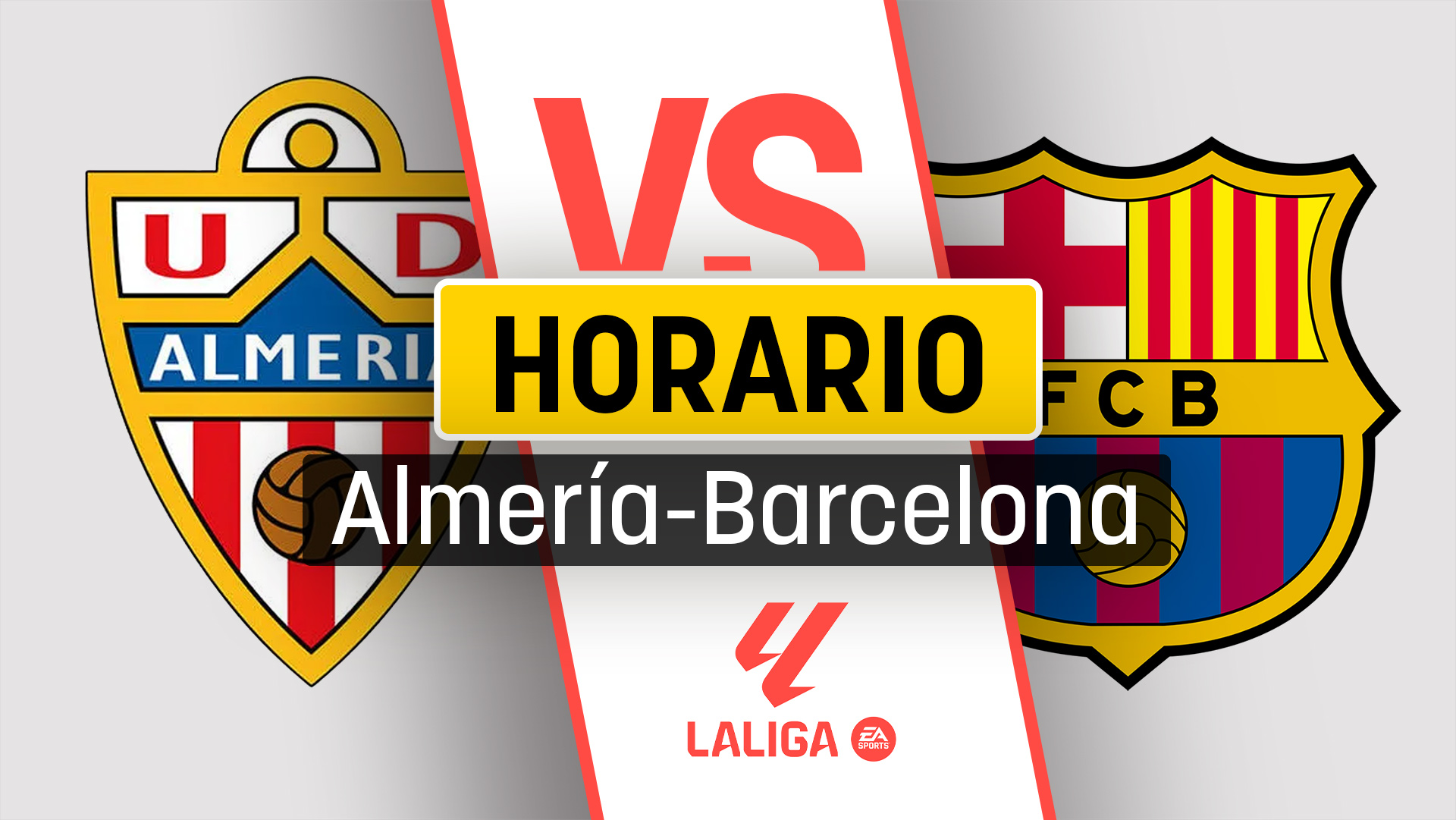 Almería – Barcelona: dónde ver, horario y a qué hora es en directo el partido de la Liga online.