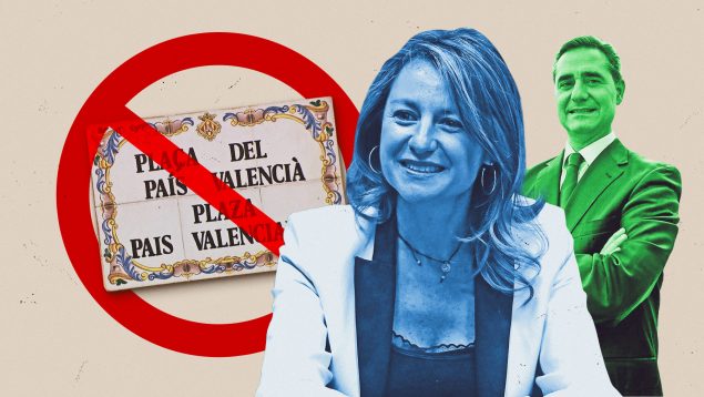 PP y Vox empiezan a descatalanizar el callejero de Castellón: adiós a la plaza del País Valenciano
