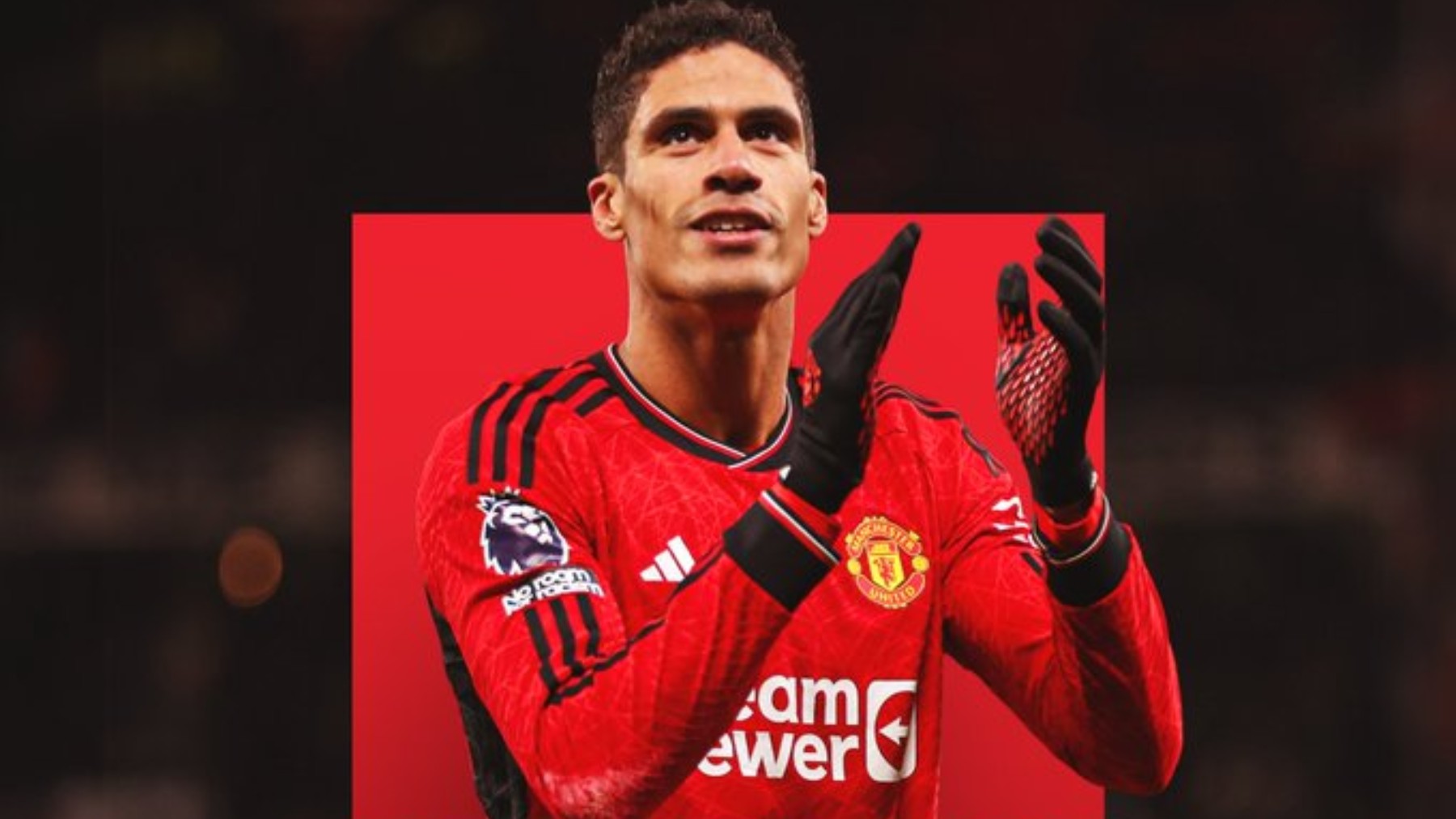 Varane se despide del Manchester United. (Manchester United)