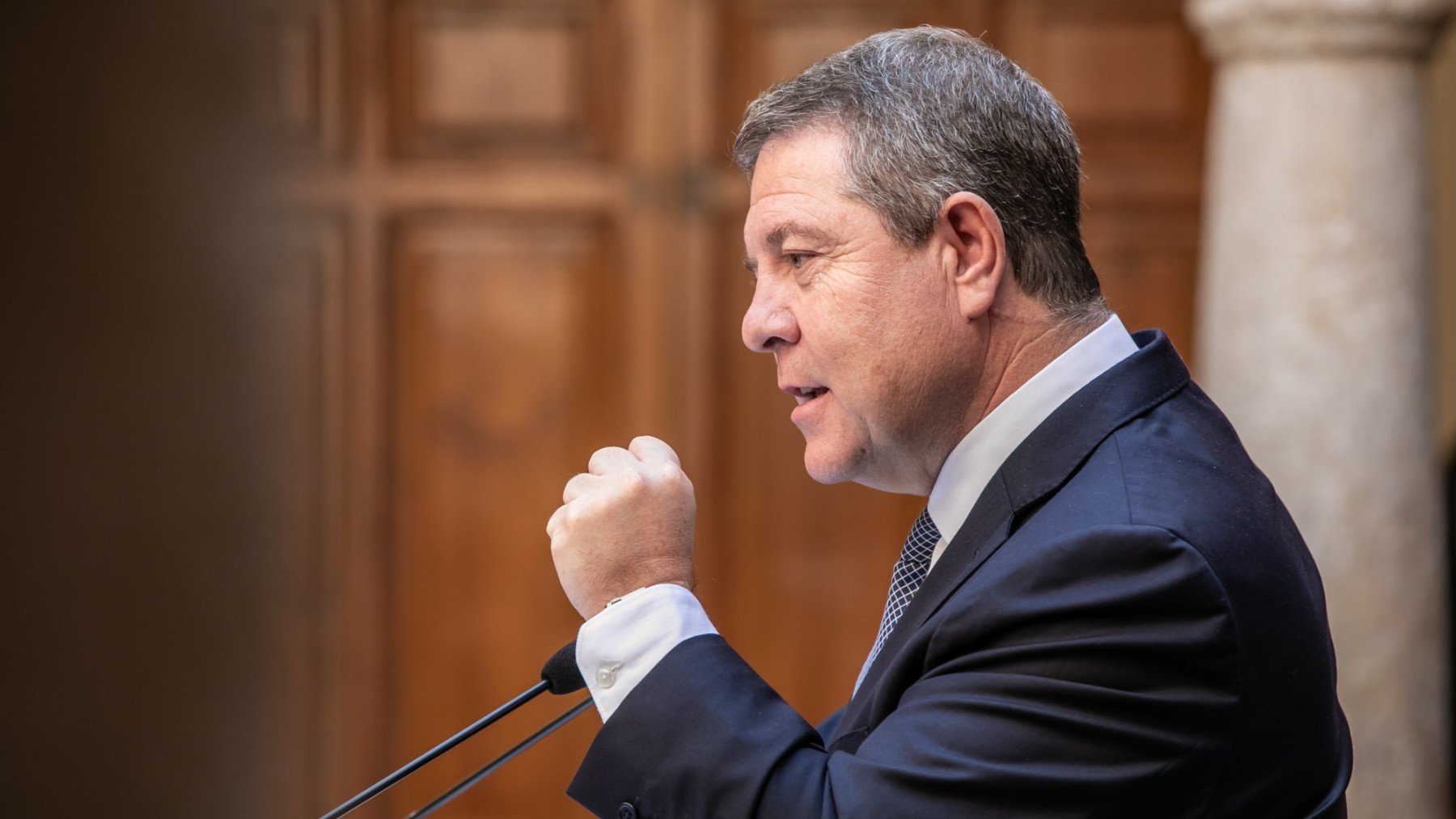 Emiliano García-Page, presidente de Castilla-La Mancha. (Foto: Ep)