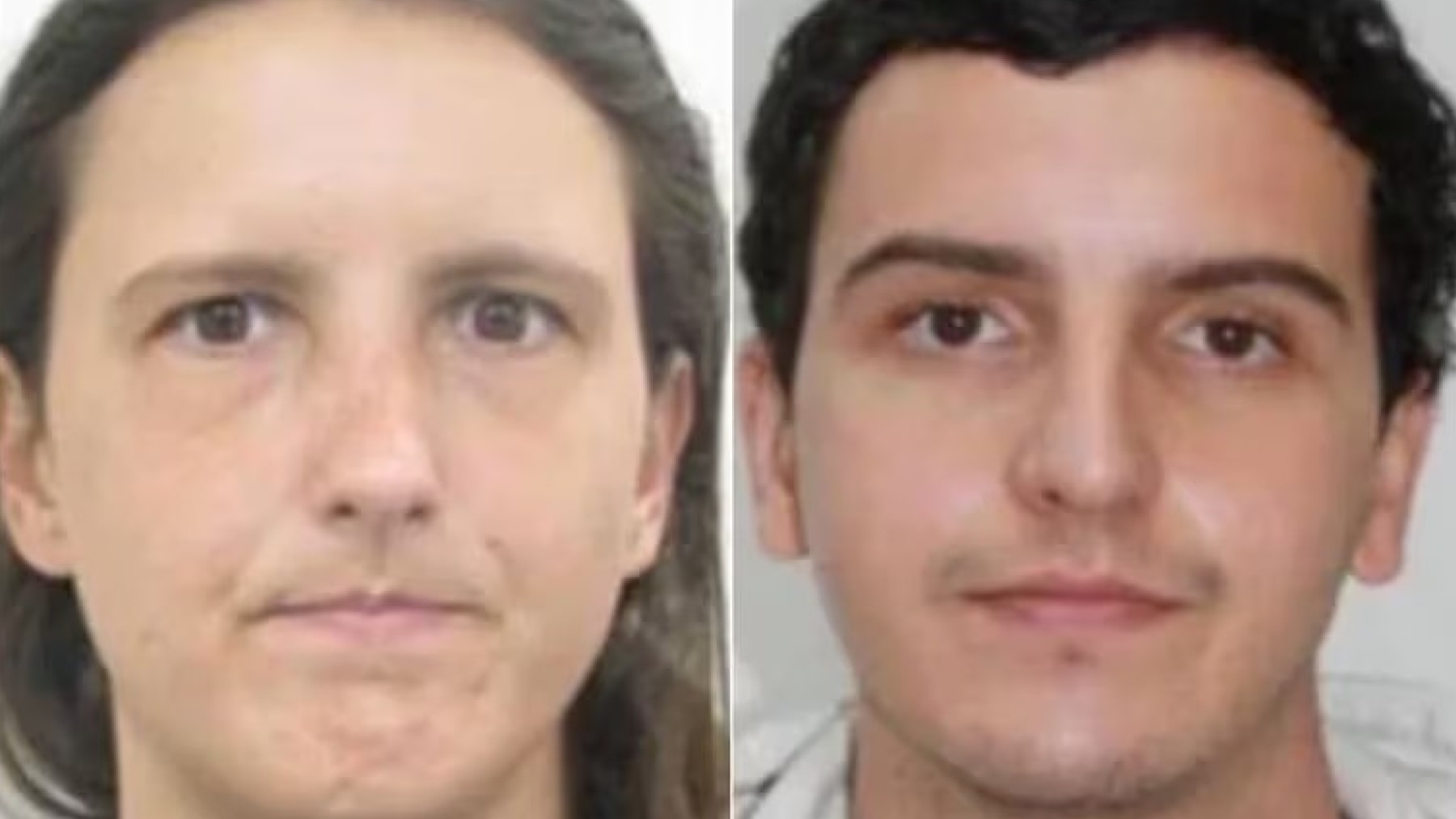Los hermanos Rebeca y Luis detenidos en Madrid.
