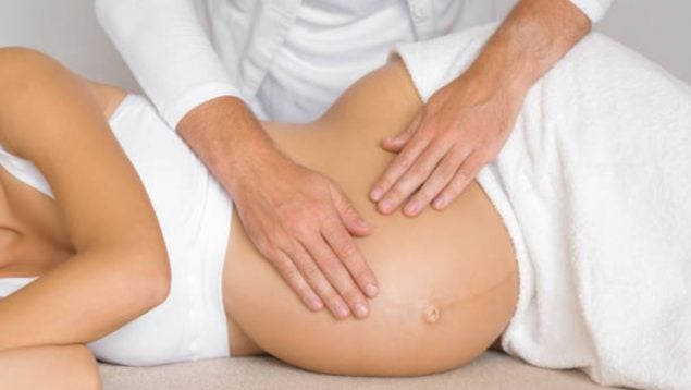 masaje embarazo