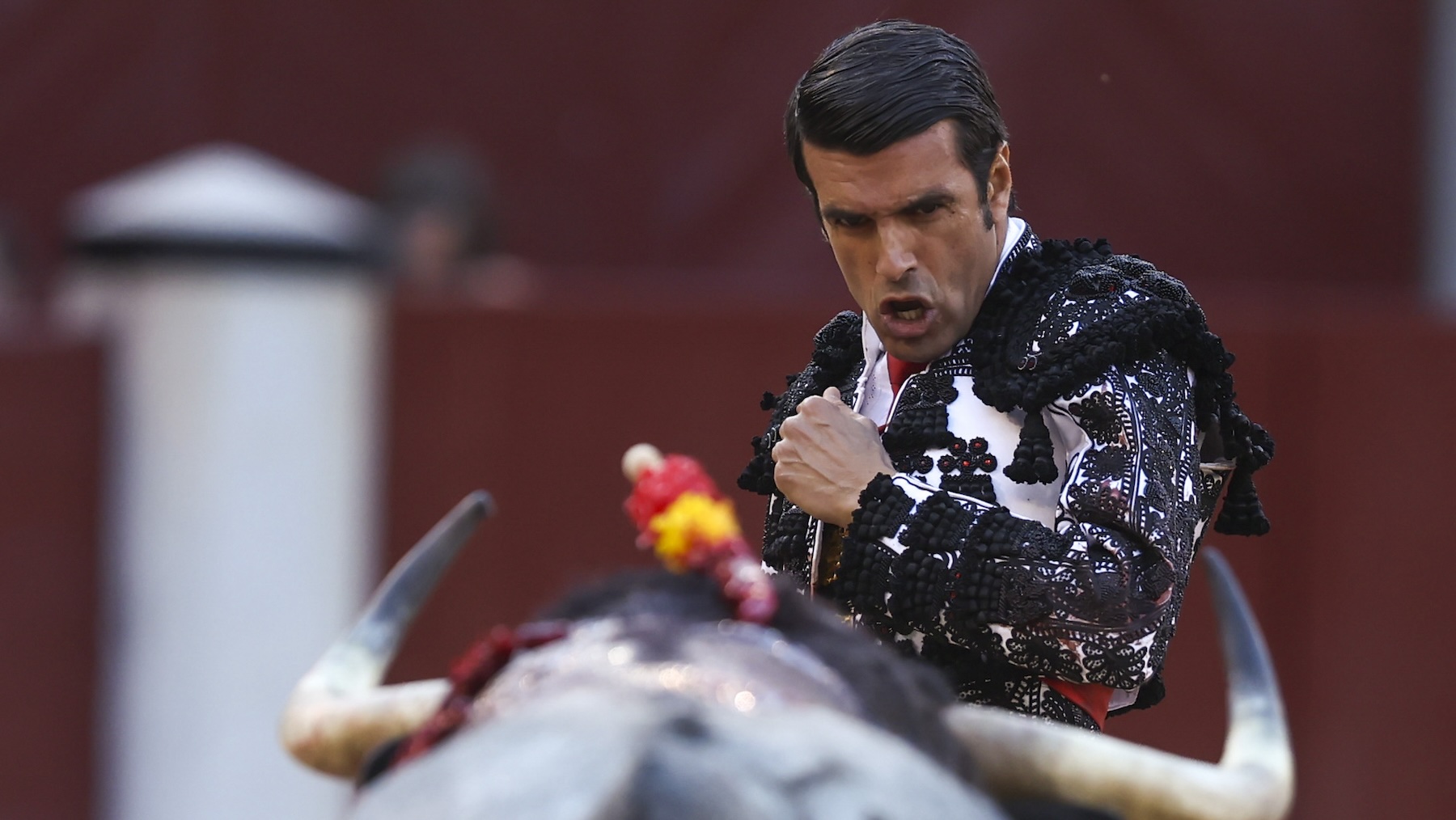 Emilio de Justo, este viernes, en Las Ventas (Foto: EFE).