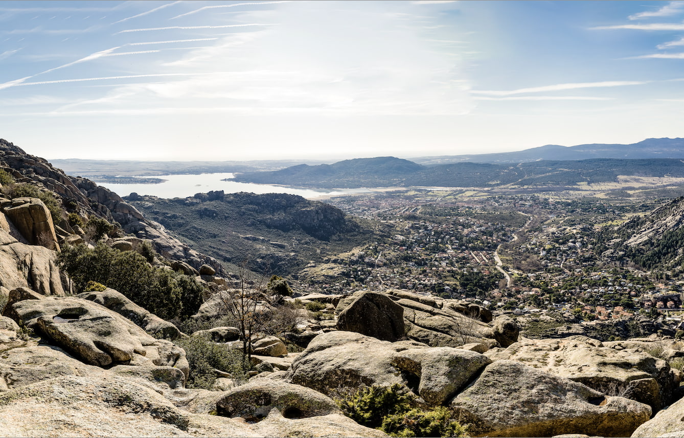 Vistas de la Sierra de Guadarrama. ©Turismo Comunidad de Madrid