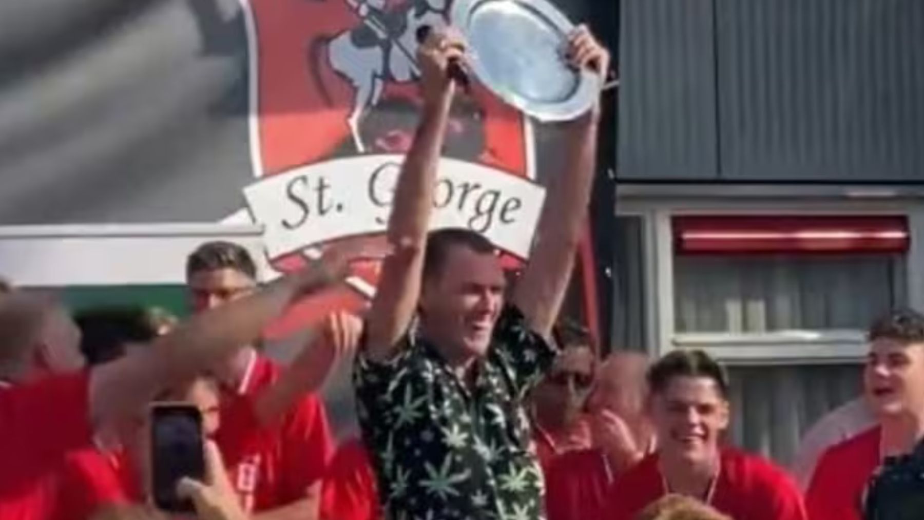 Jan Smit y su celebración.