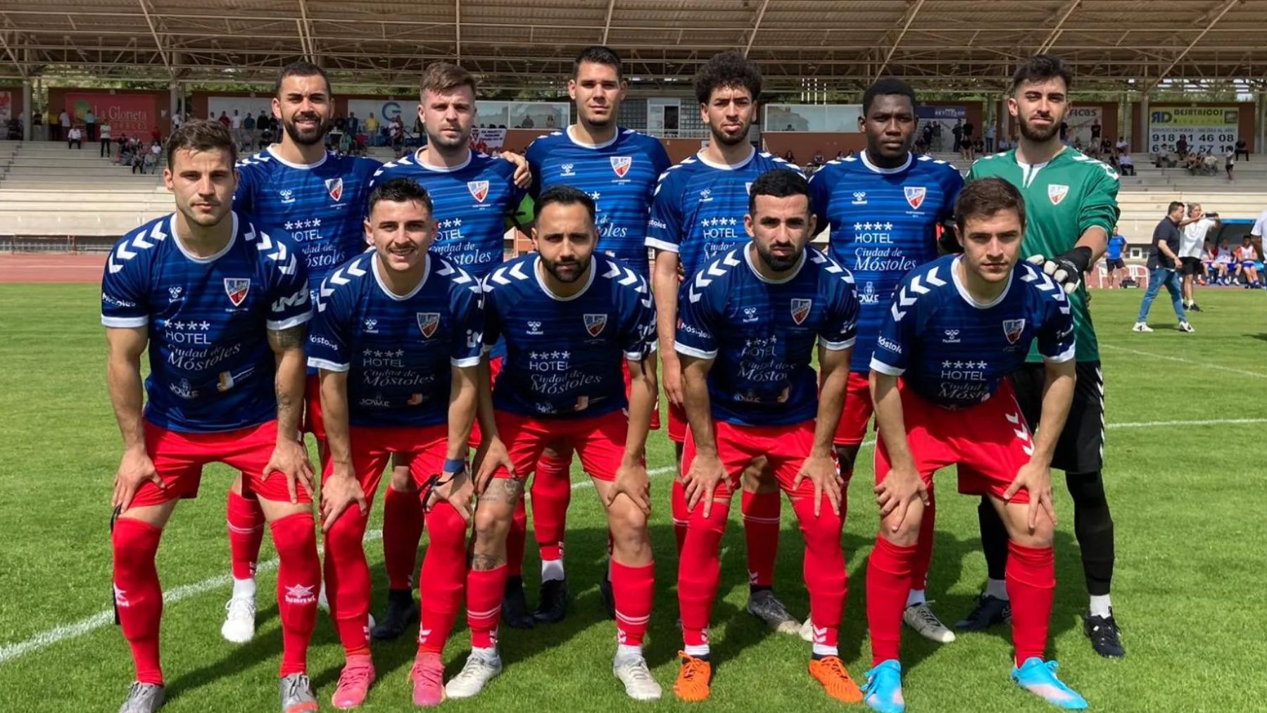 Un once inicial del Móstoles.
