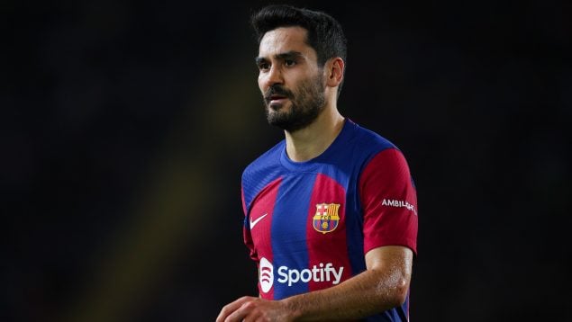 Alineación del Barcelona, Gündogan