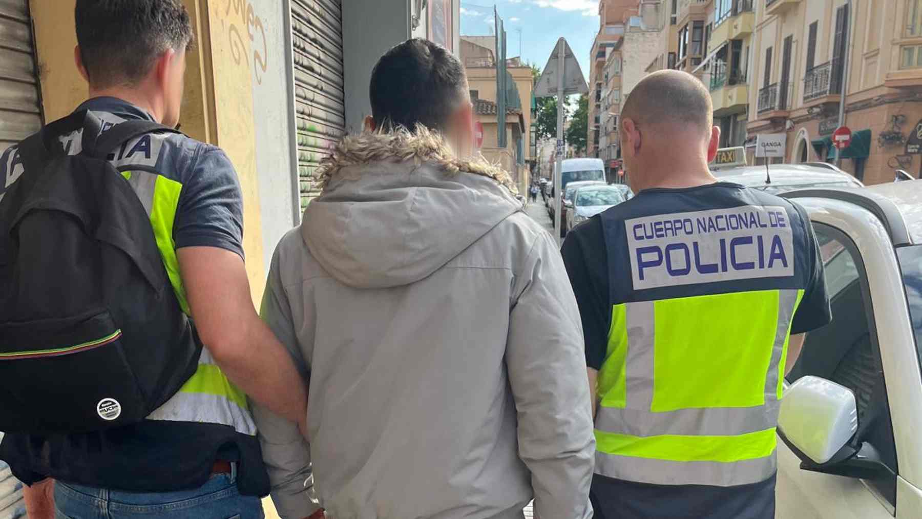 detenido robar 185.000 euros