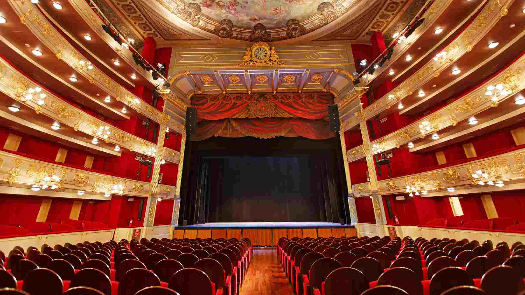 Sala grande del Teatre Principal de Palma.