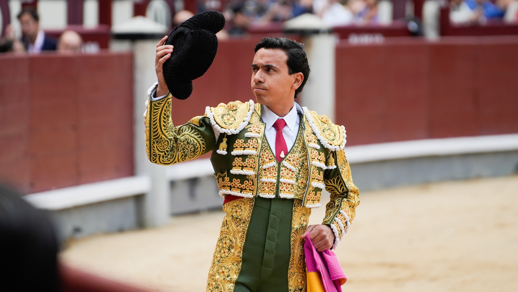 Juan de Castilla, este domingo, en Las Ventas (Foto: EFE).