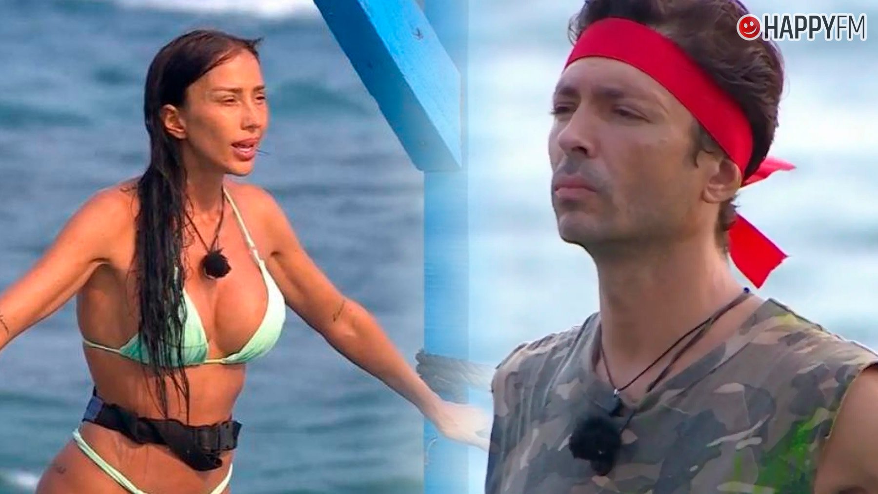 Aurah Ruiz y Ángel Cristo Jr en Supervivientes 2024. (Mediaset)