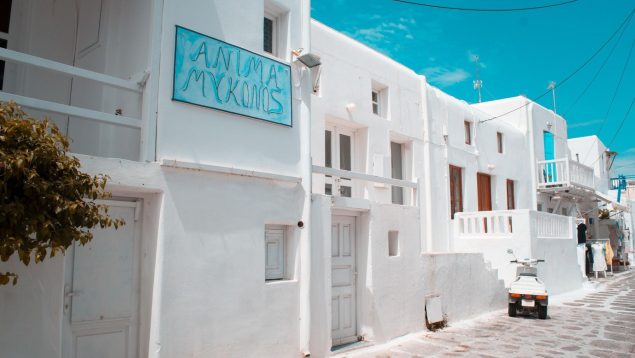 Isla griega Mykonos