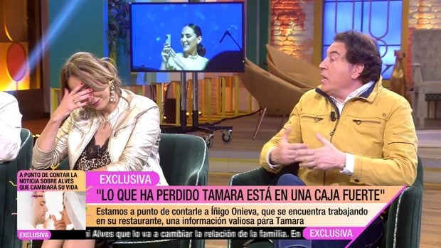 Pipi Estrada recuerda en Fiestá cómo perdió su anillo de casado en un lugar "con lucecitas" (Mediaset).