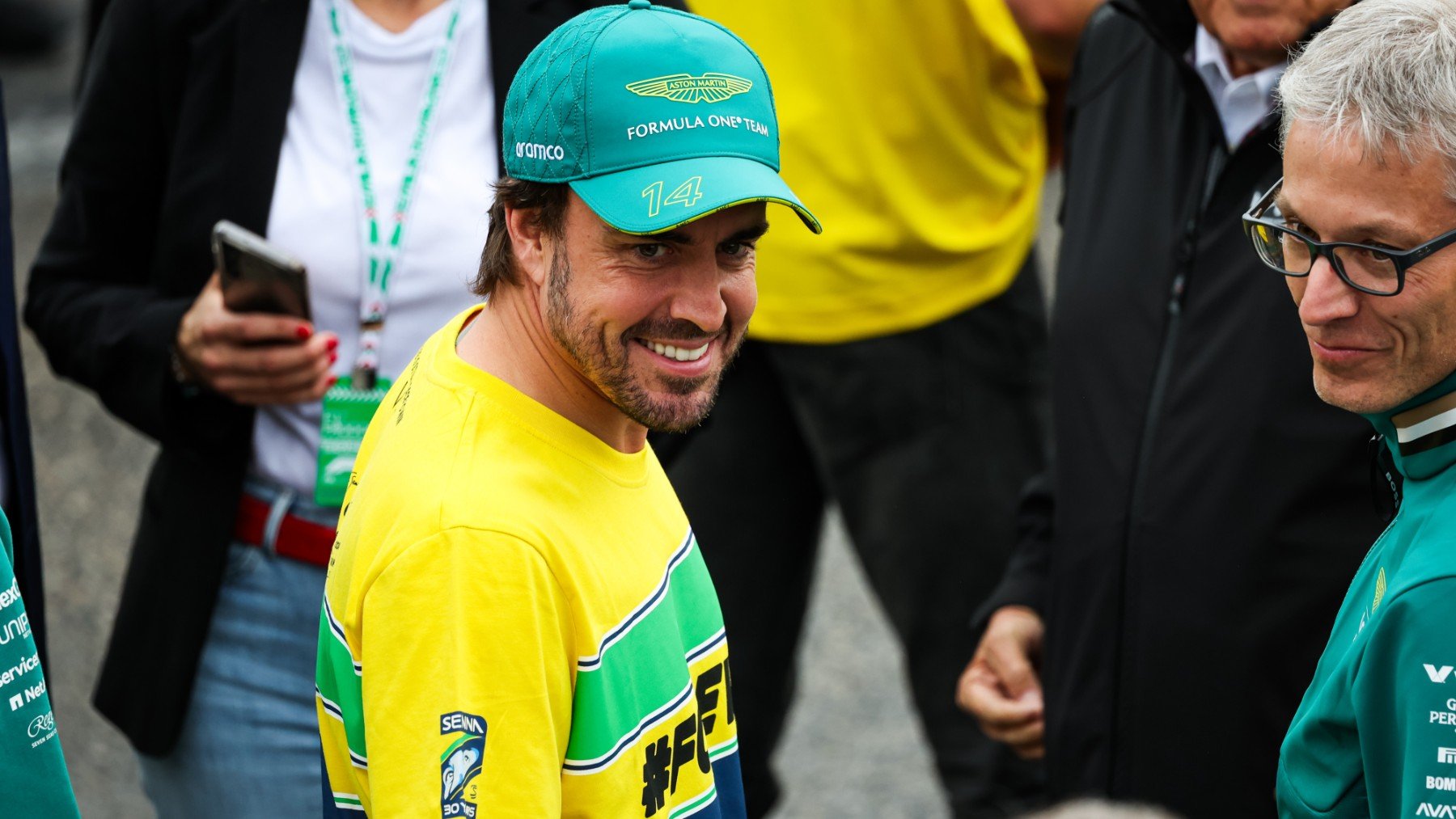 Fernando Alonso, en Imola. (Europa Press)