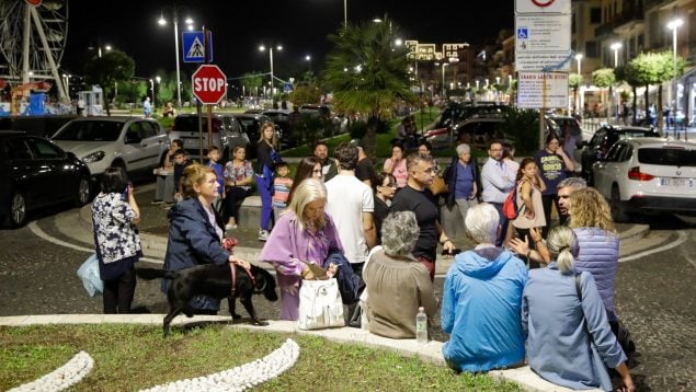 terremotos Nápoles, Italia, seísmo