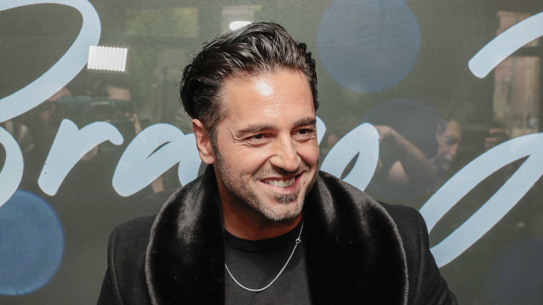 David Bustamante en un evento