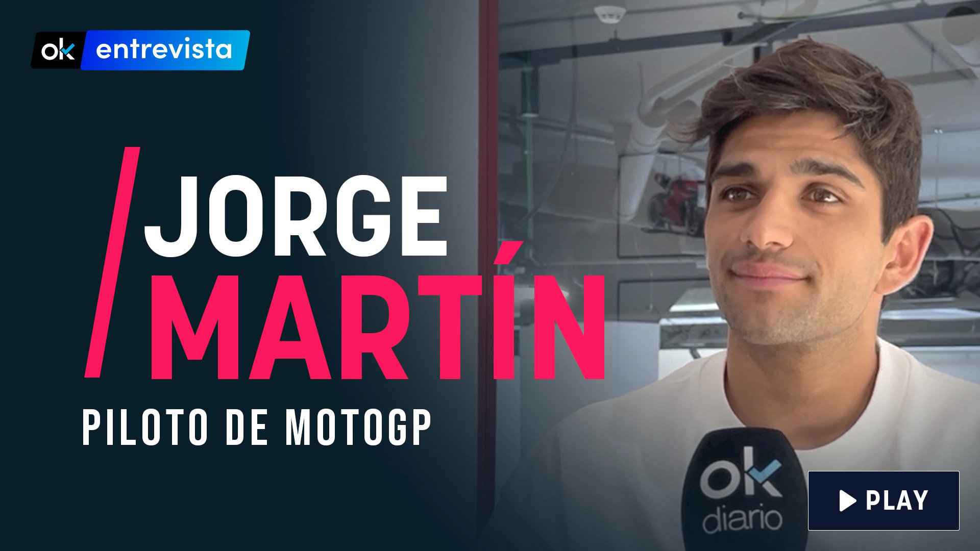 Jorge Martín es el líder del Mundial de MotoGP.