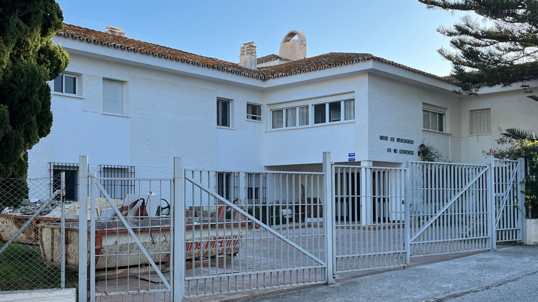 Residencia de religiosas de La Asunción, lugar del futuro centro de inmigrantes en Málaga.