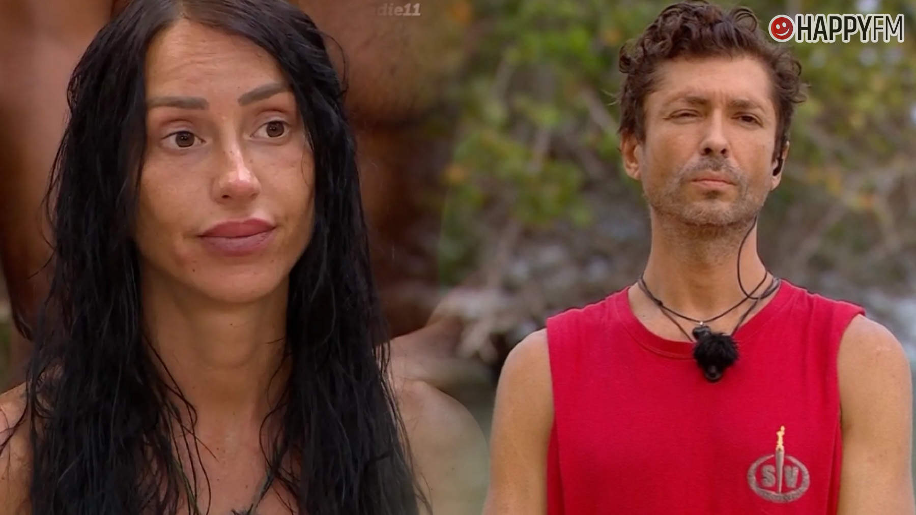 Aurah Ruiz y Ángel Cristo Jr en Supervivientes 2024. (Mediaset)