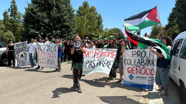 UIB protesta estudiantes Palestina