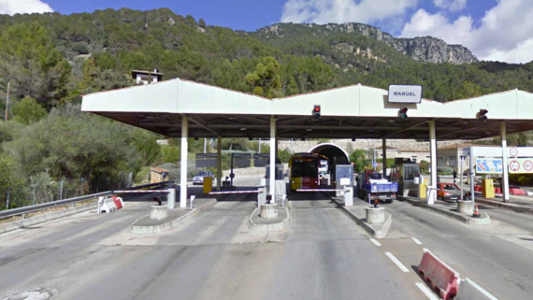 Imagen del túnel de Sóller.