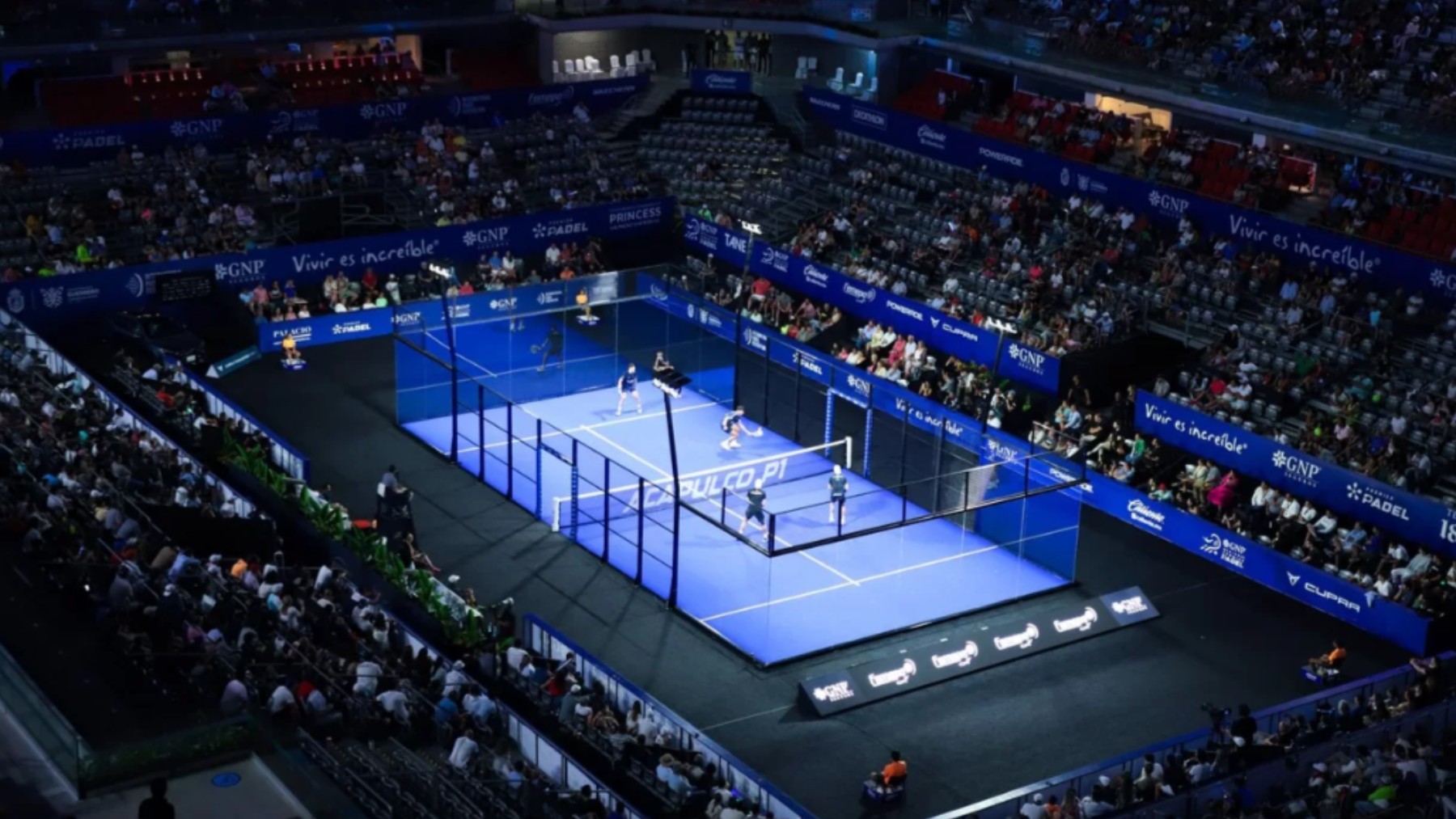 Imagen del Premier Padel Acapulco 2024. (Foto: Padelfip)