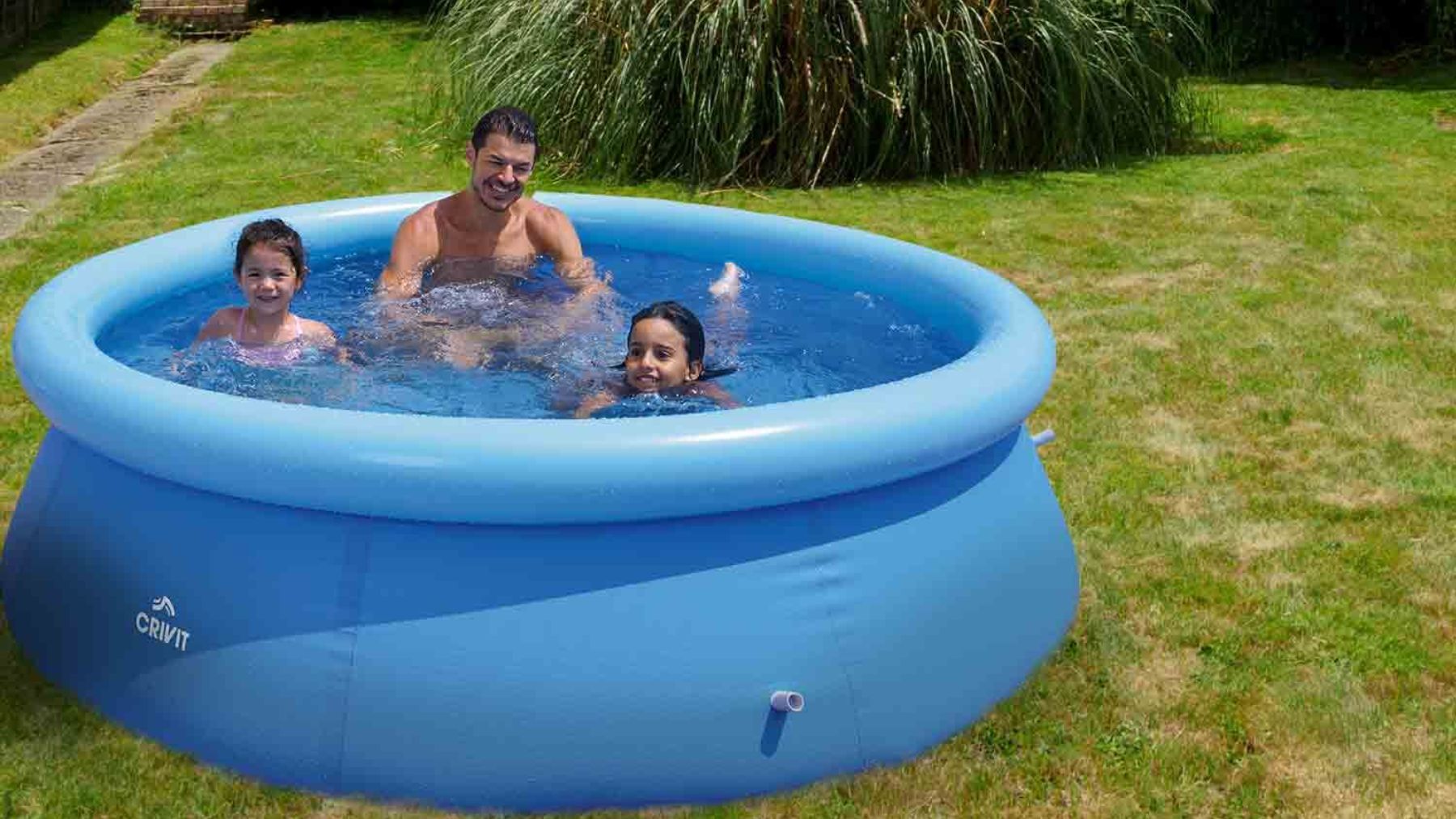 La piscina hinchable redonda para niños de Lidl.