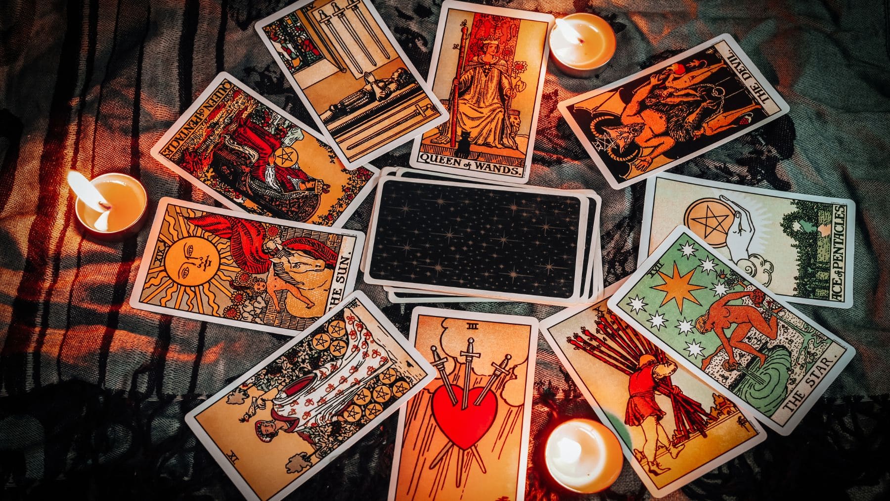 Cartas del Tarot.