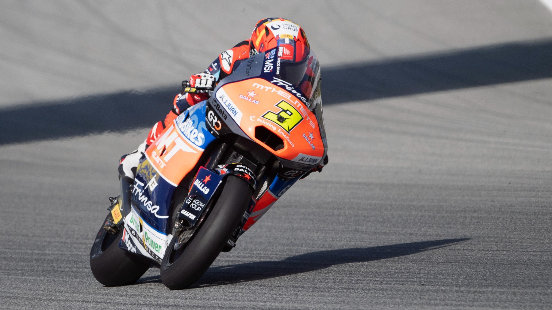 Sergio García Dols, durante el GP de Cataluña de MotoGP. (Getty)