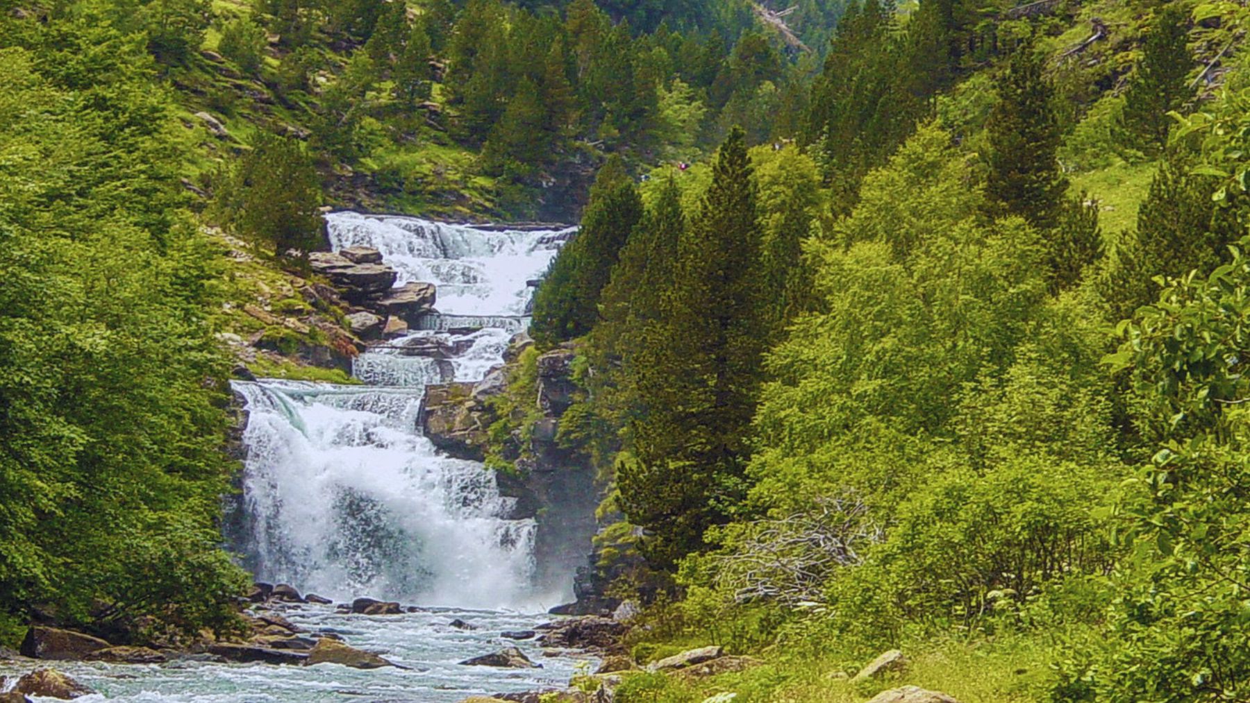 Cascada en Aragón