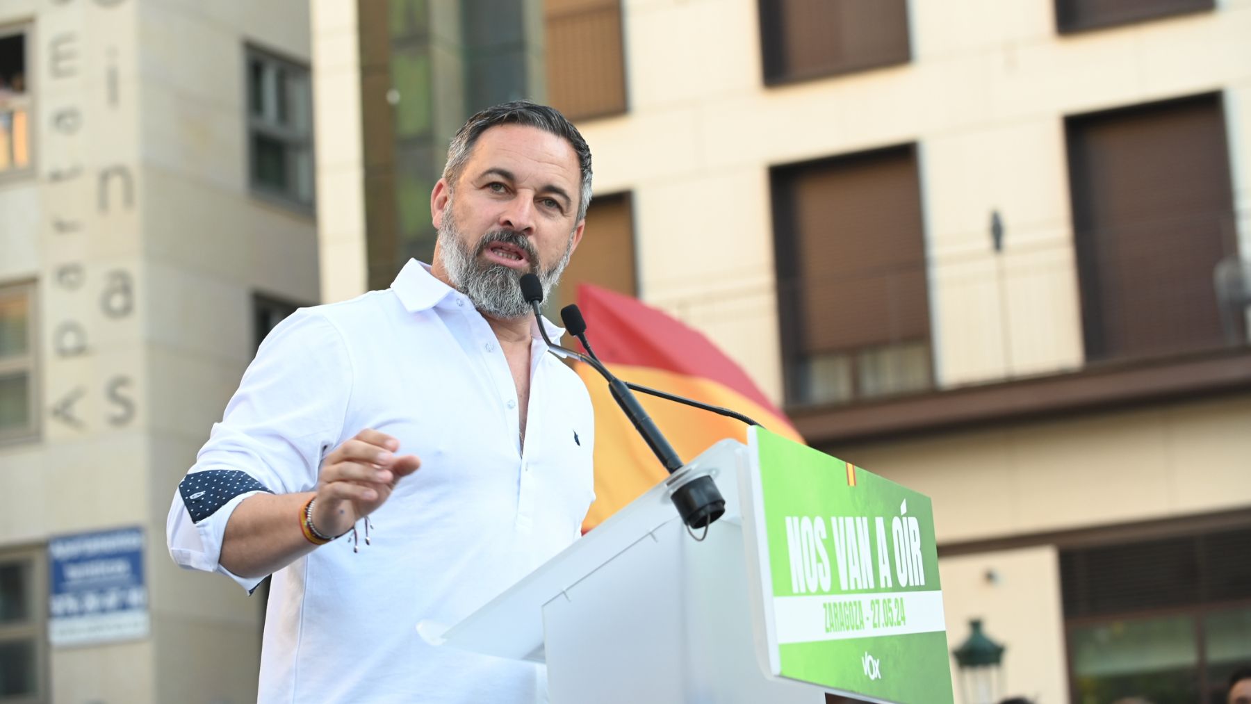 Santiago Abascal, líder de Vox. (Foto: EP)