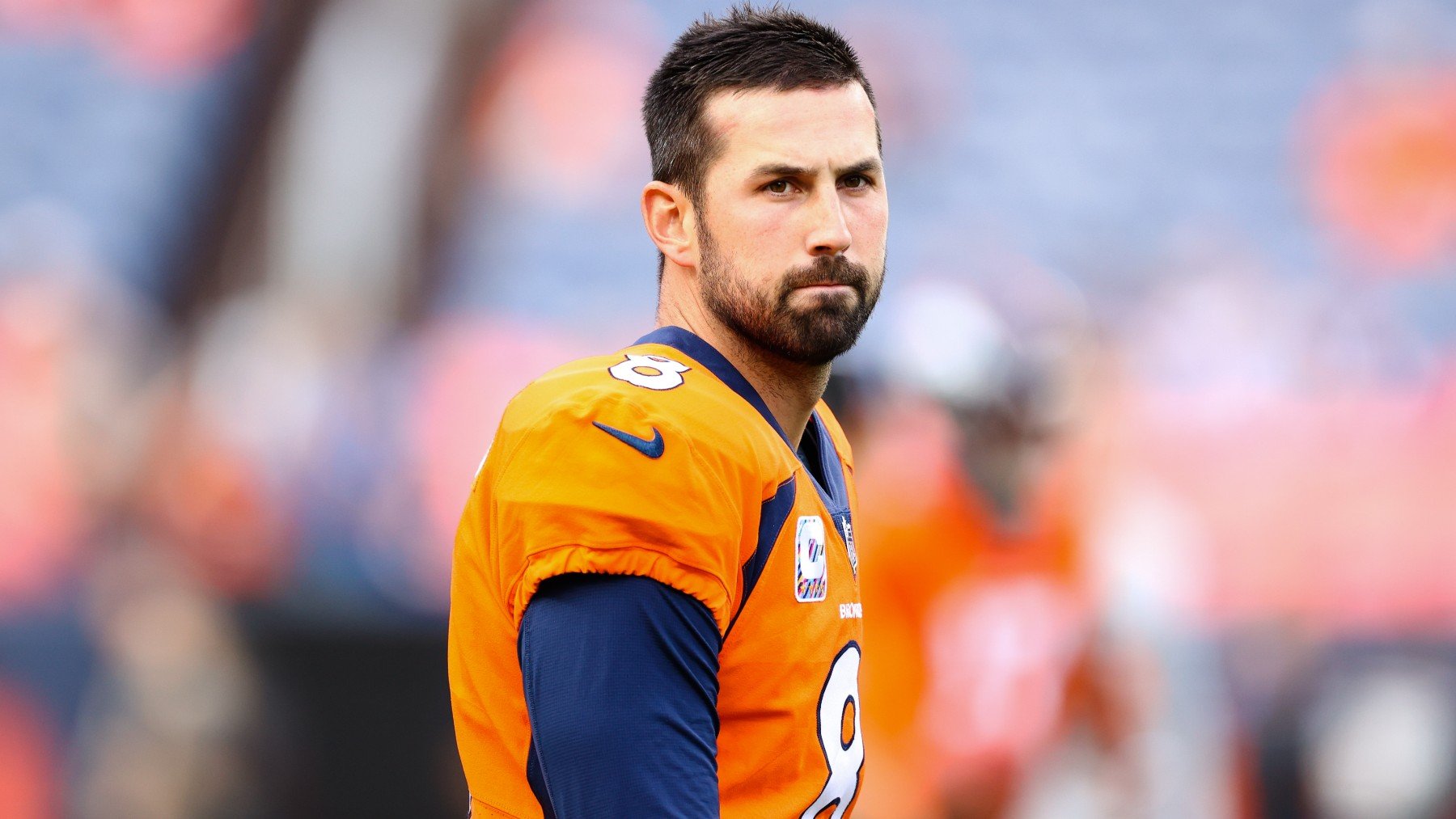 Brandon McManus durante un partido con los Denver Broncos en la NFL. (Getty)