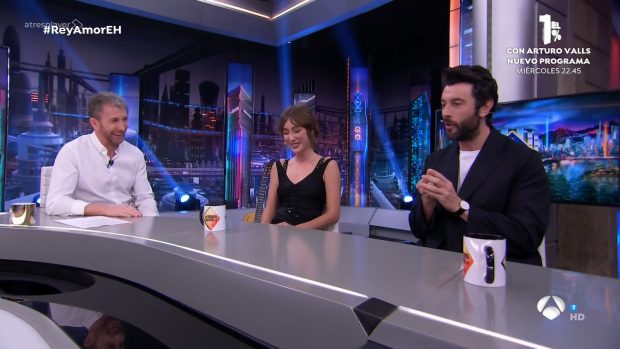 Almudena Amor y Javier Rey han promocionado su nueva película en El Hormiguero (Atresmedia).