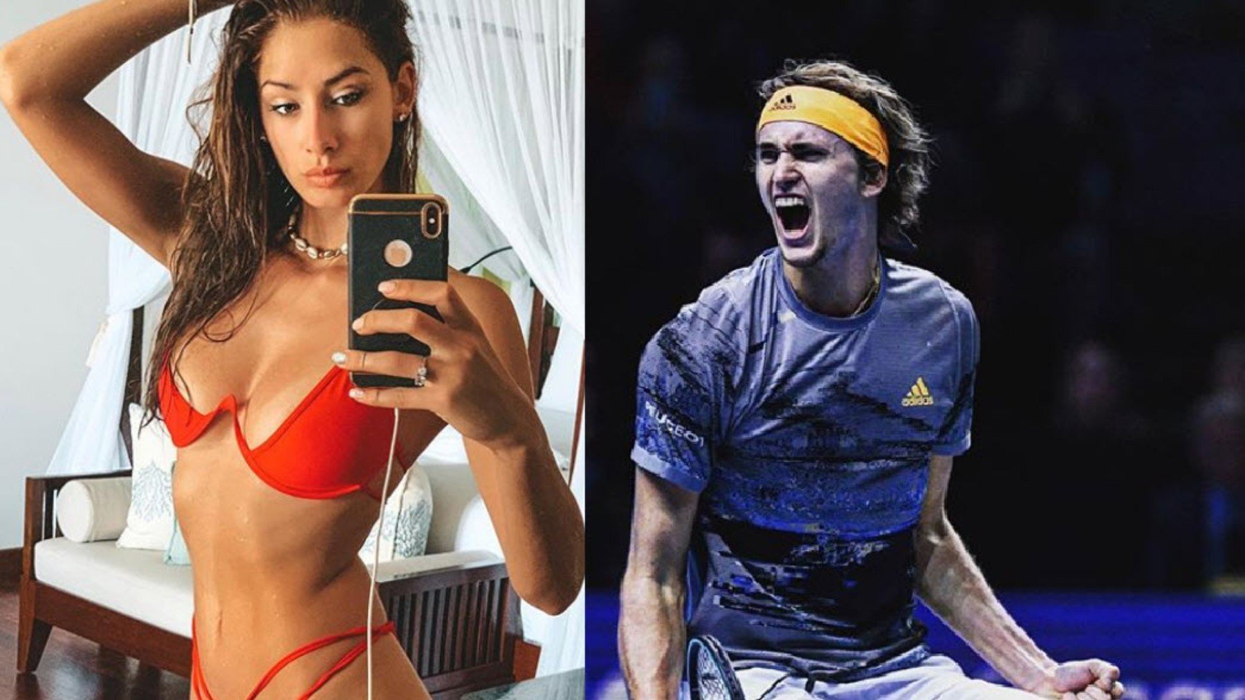 Brenda Patea y Zverev