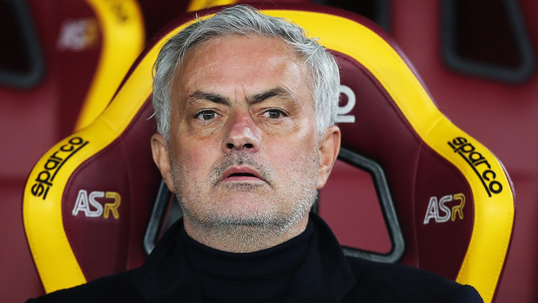 José Mourinho durante un partido con la Roma. (Getty)