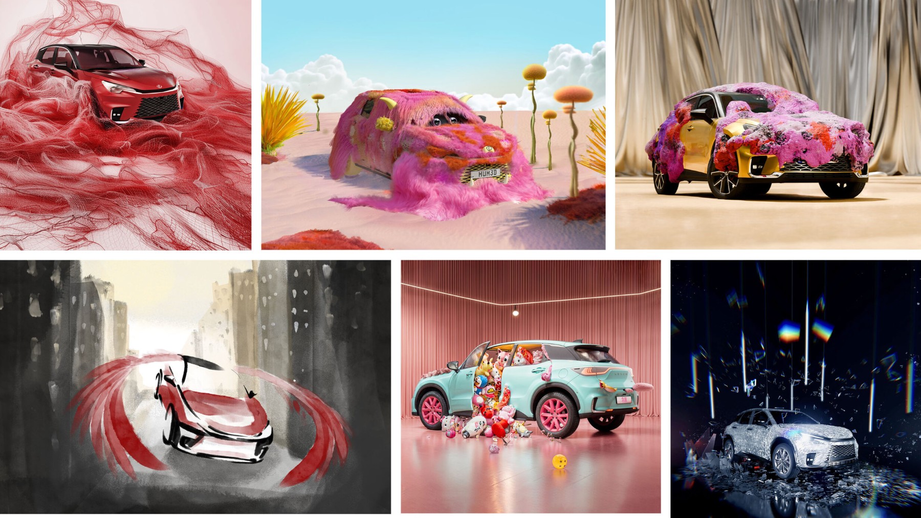 Arrancan las Votaciones de la VII Edición del Concurso de Diseño Lexus Art Car.