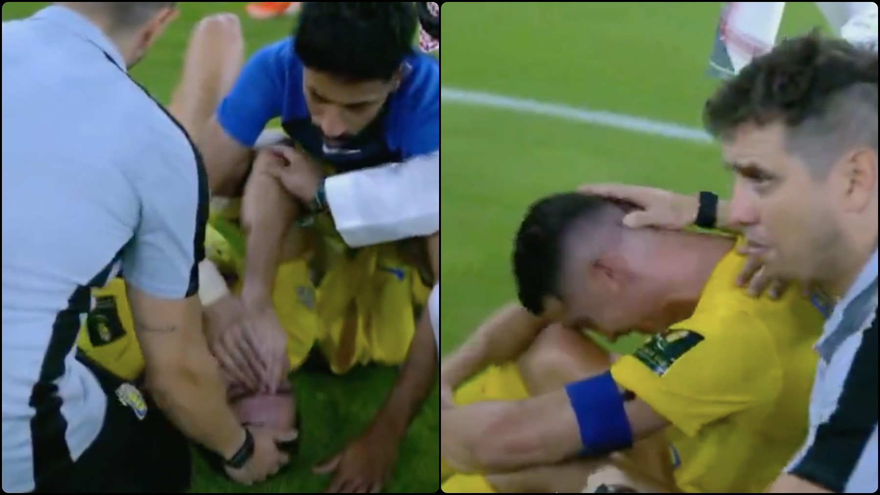 Cristiano Ronaldo no pudo contener las lágrimas tras la derrota.