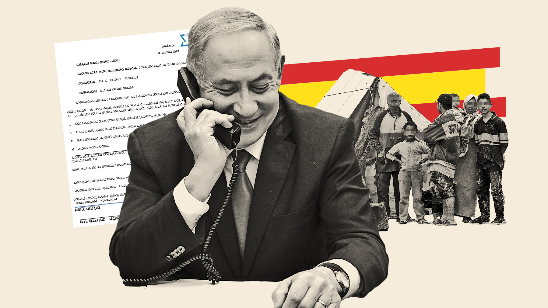 El plan de Israel para reubicar en España a parte de los palestinos desplazados de Gaza.