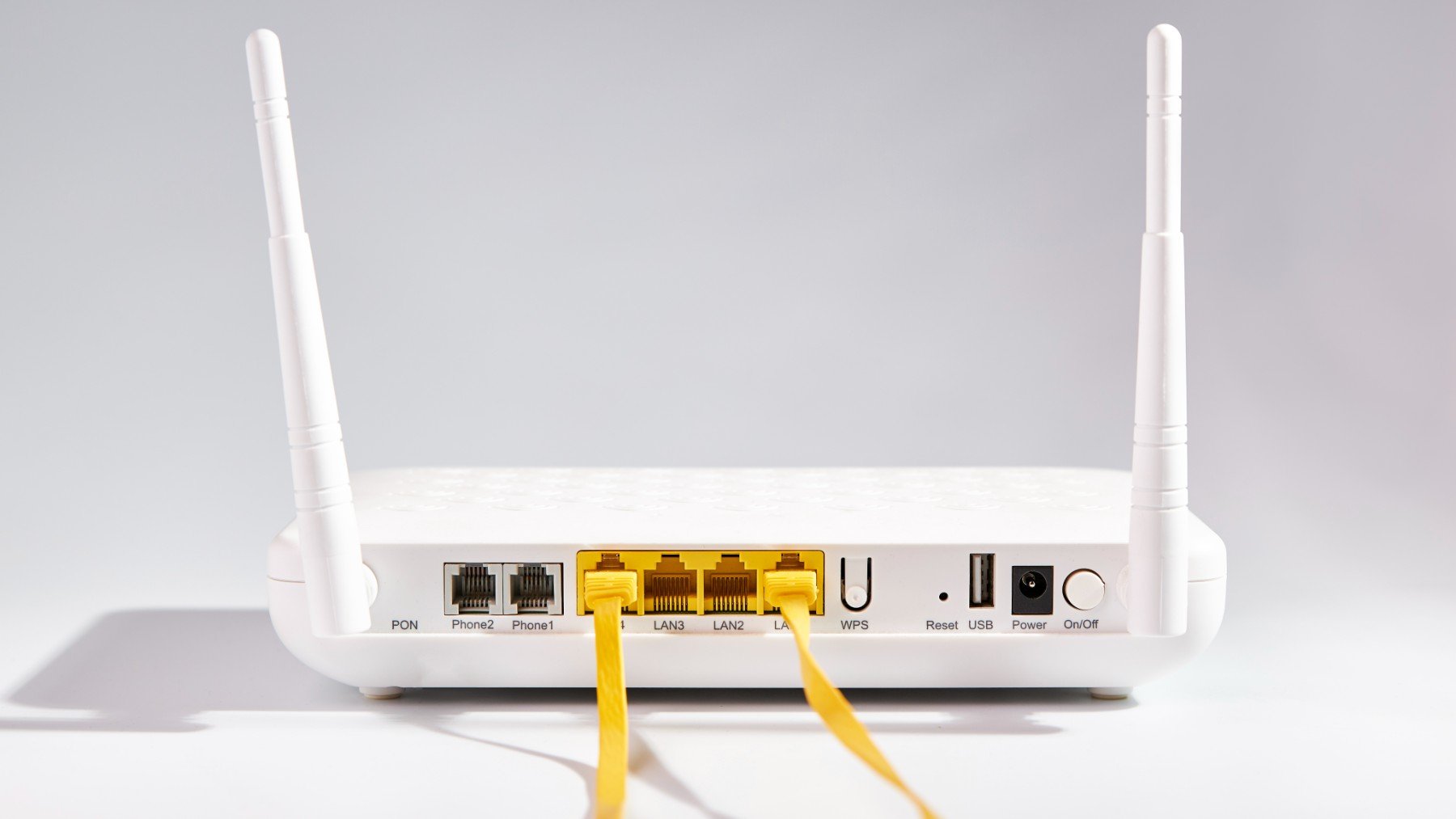 Router para WiFi blanco. (iStock)