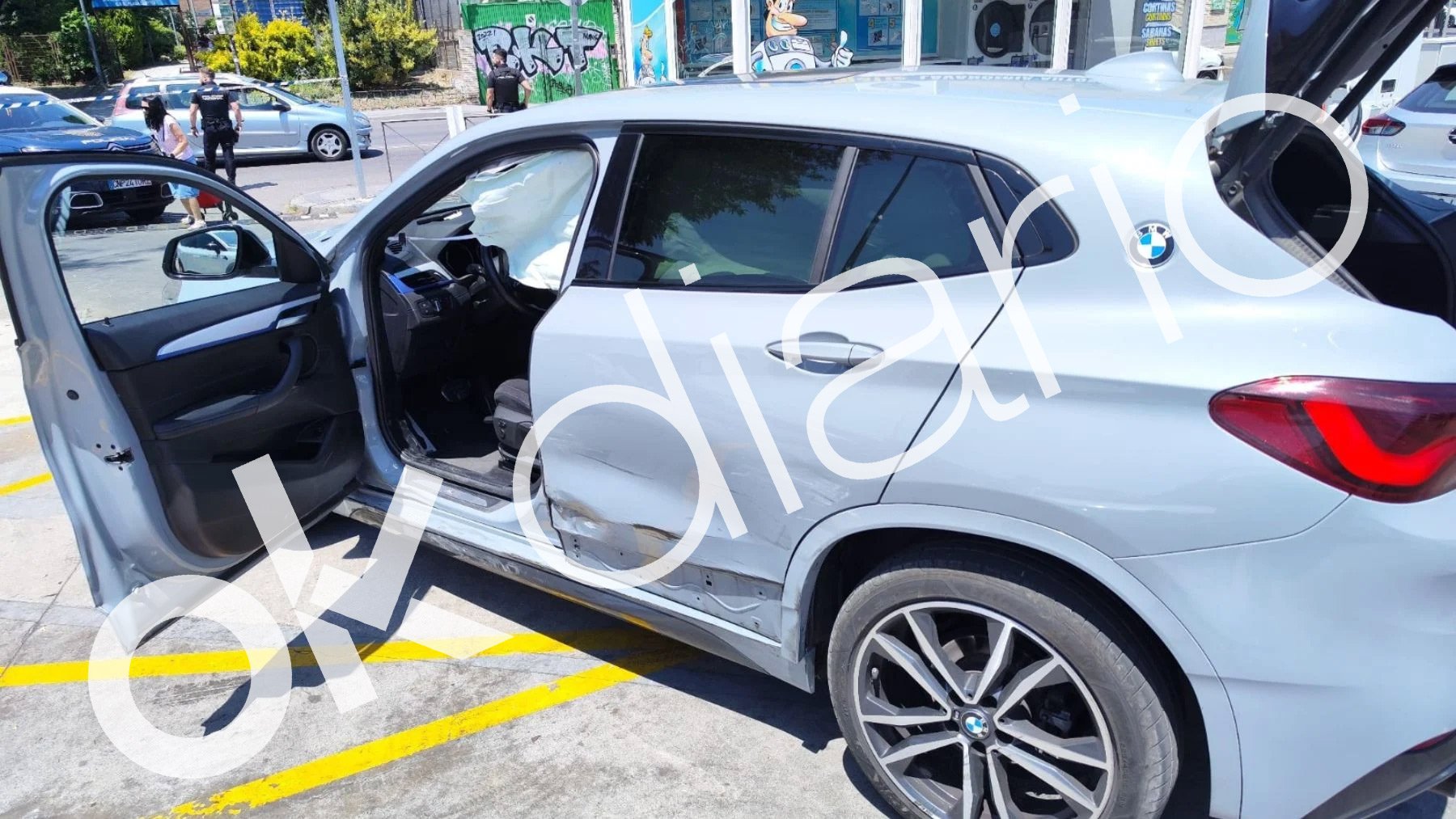 Coche robado por los asesinos de Borja Villacís.