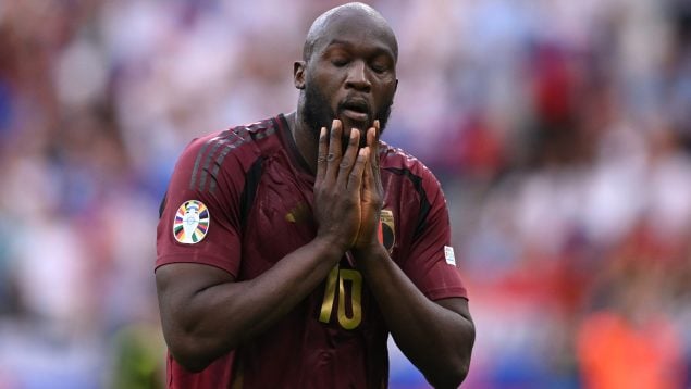 Lukaku y Bélgica se pegan un castañazo en su estreno en la Eurocopa