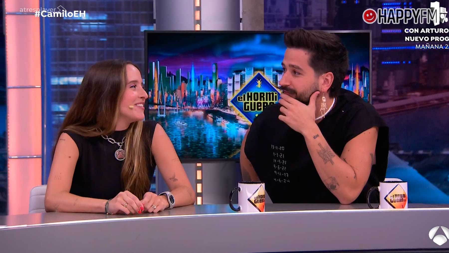 Camilo y Evaluna confiesan en 'El Hormiguero' que concibieron a sus hijos en España: