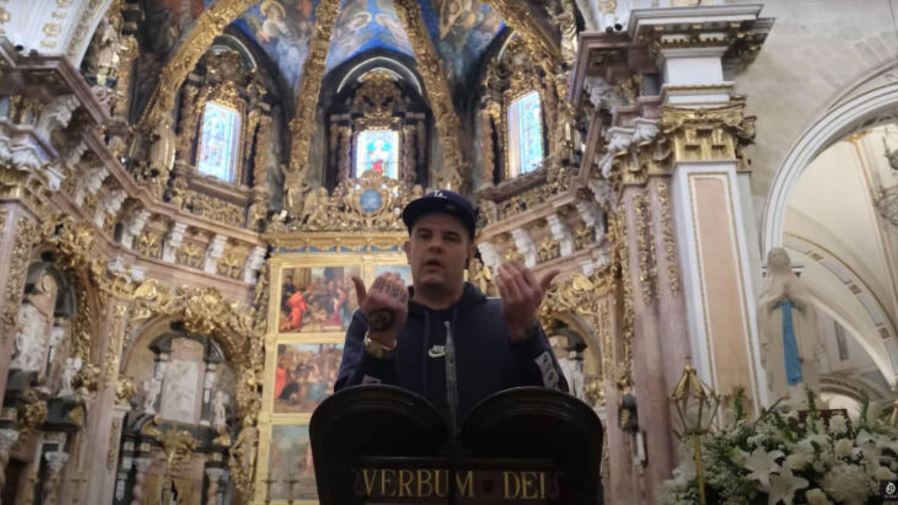 El Bola en la catedral de Valencia.