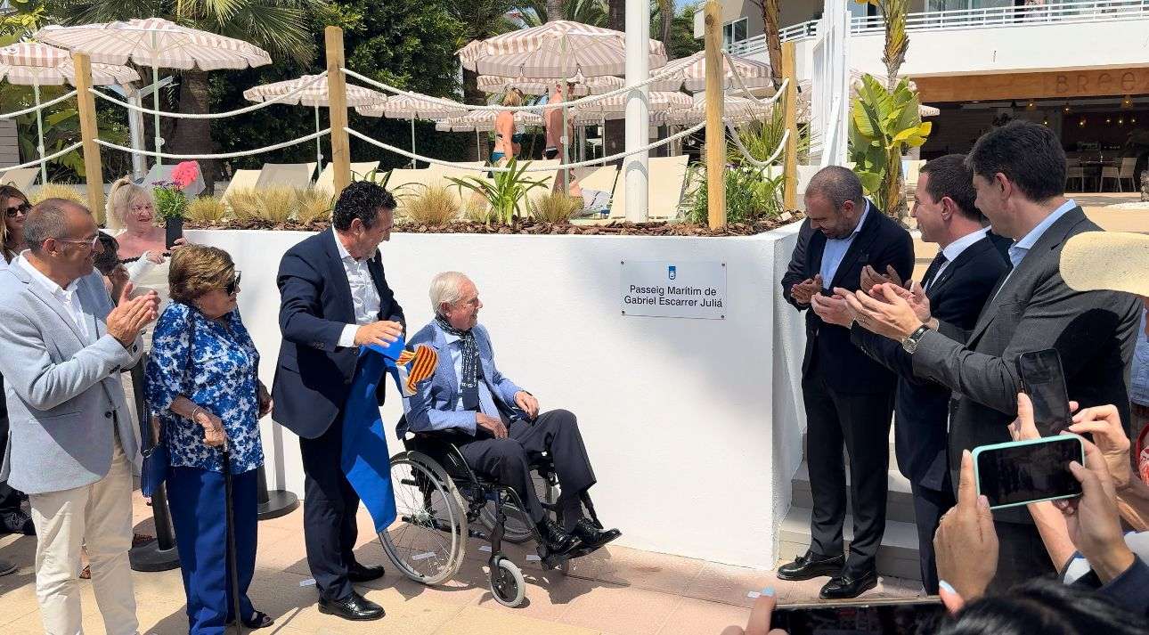 Nuevo nombre del Paseo Marítimo de Magaluf.